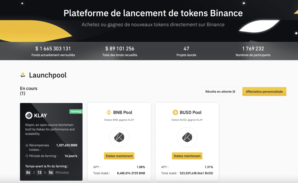 gagner argent sur binance